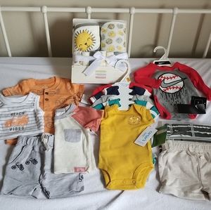 🚫SOLD🚫Newborn Boy Lot Spring/Summer Babyshower Gift
